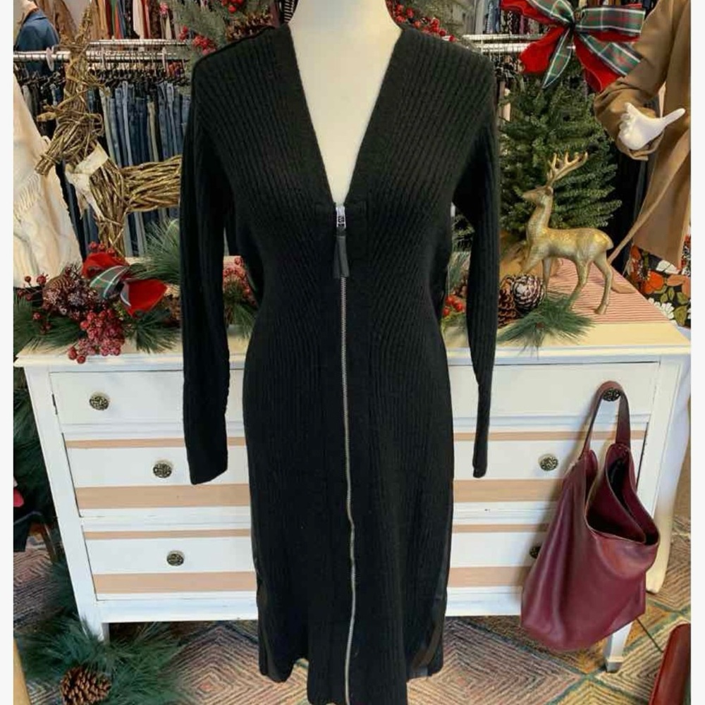 Pilcro Black Long Sleeve Dress